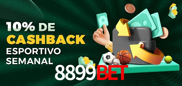 10% de bônus de cashback na 8899bet